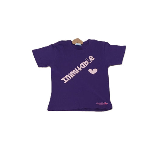 CAMISETA INFANTIL INIMITABLE💜