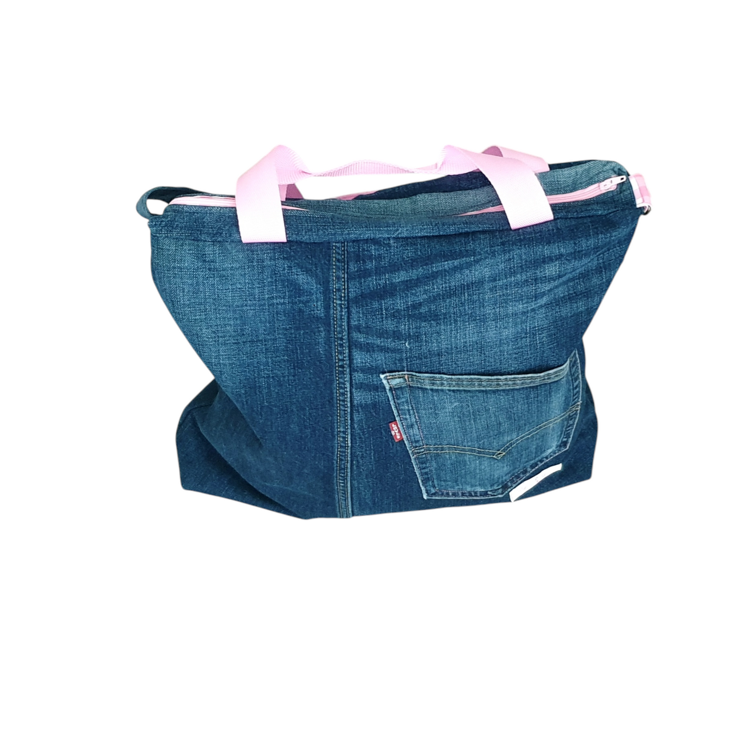 TOTE BAG JEANS & PINK