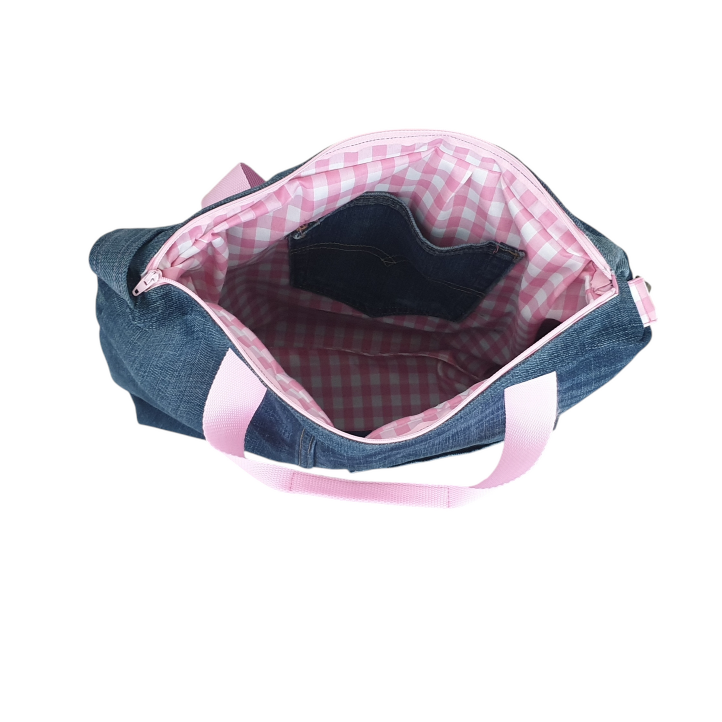 TOTE BAG JEANS & PINK