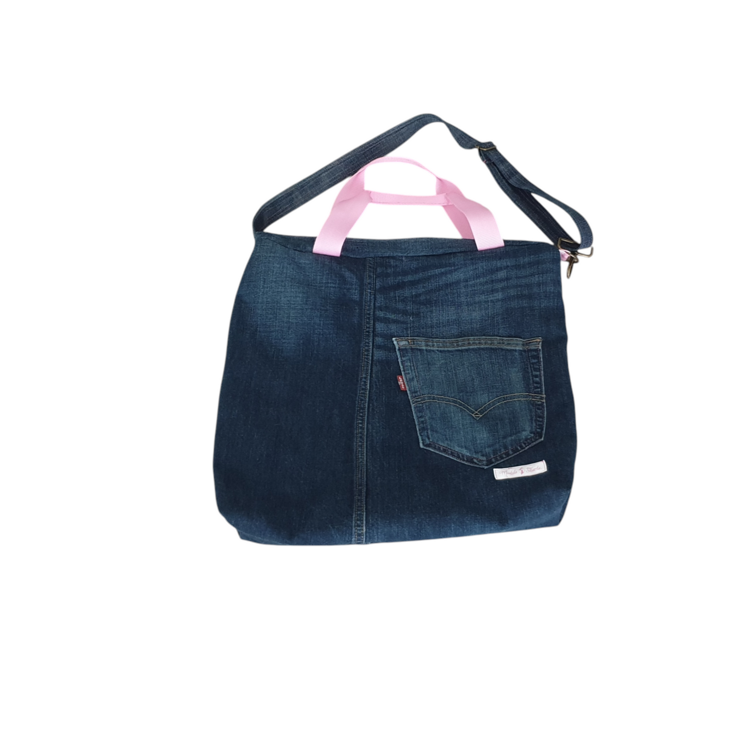 TOTE BAG JEANS & PINK